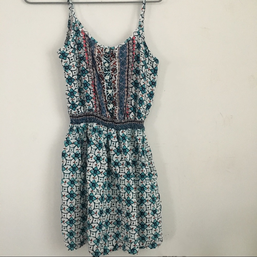 colorful spring dress